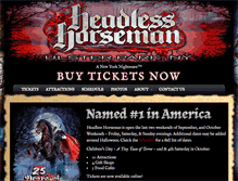 Tablet Screenshot of headlesshorseman.com